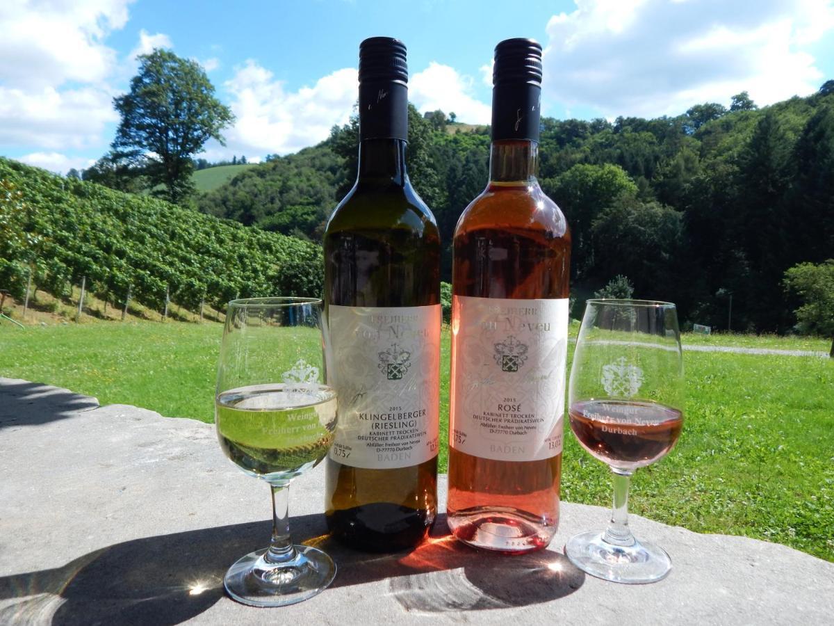 Wein Lodge Durbach - Gruppenhaus Weingut Neveu Eksteriør bilde